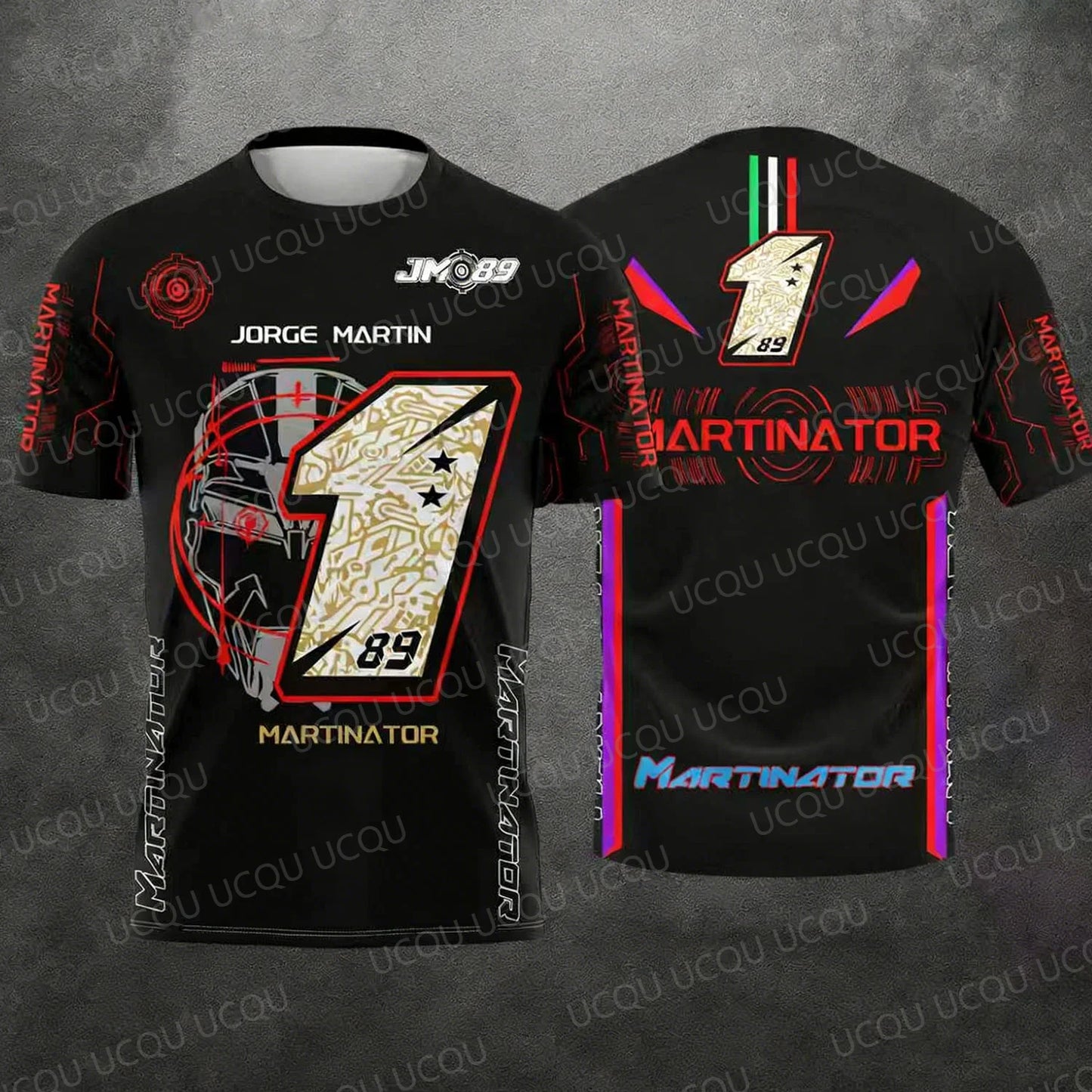 2026 New Motorcycle Racing T-Shirt - Rider #89 Jorge Martín & Rider #72 Marco Bezzecchi Fan Casual Tee for Men and Women