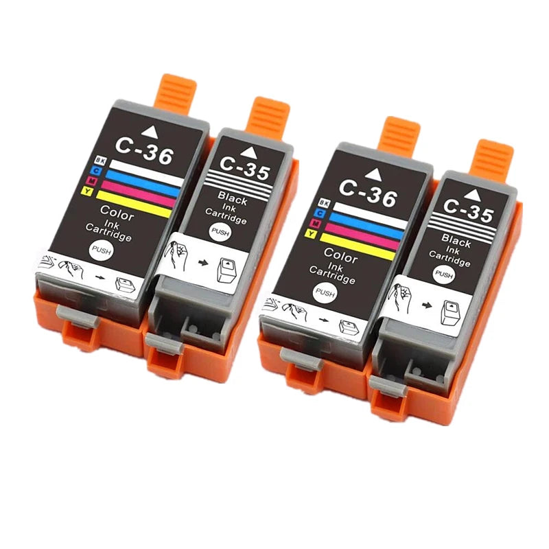 Bläckpatron PGI-35 CLI-36 kompatibel för Canon PIXMA IP100 IP110 TR150