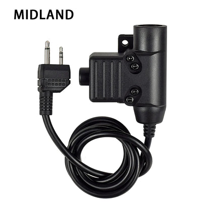 Tactical Communication Headphone Bowman Elite II Headset U94 PTT For Kenwood Baofeng UV-5R Radio Outdoor Hunting Accessories
