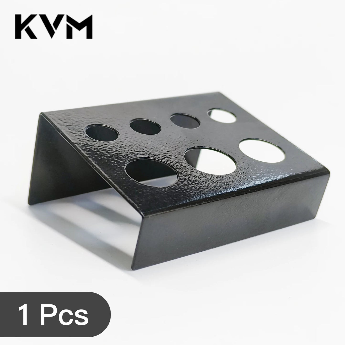 KVM 1Pc Stainless Steel 7 Holes Container Stand Tattoo Ink Pigment Cups Cap Stand Holder Storage Container for Permanent Makeup