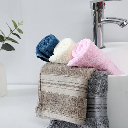 1/2/6pcs Bamboo Fiber Towel Set Luxury Thick Bath Towels & Face Towels for Adults 34x74cm/70x140cm Home Bathroom Accessories
