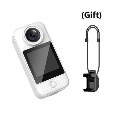 4K VLOGGING Camera C300 SJCAM With Mini Tripod Necklace, Long Battery Six-Axis Gyroscope Anti-Shake Sports Cam for Travel