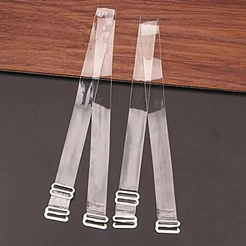 Good Load Bearing Transparent Bra Straps Detachable Anti Slip Underwear Strap Invisible Adjustable Shoulder Strap Evening Dress