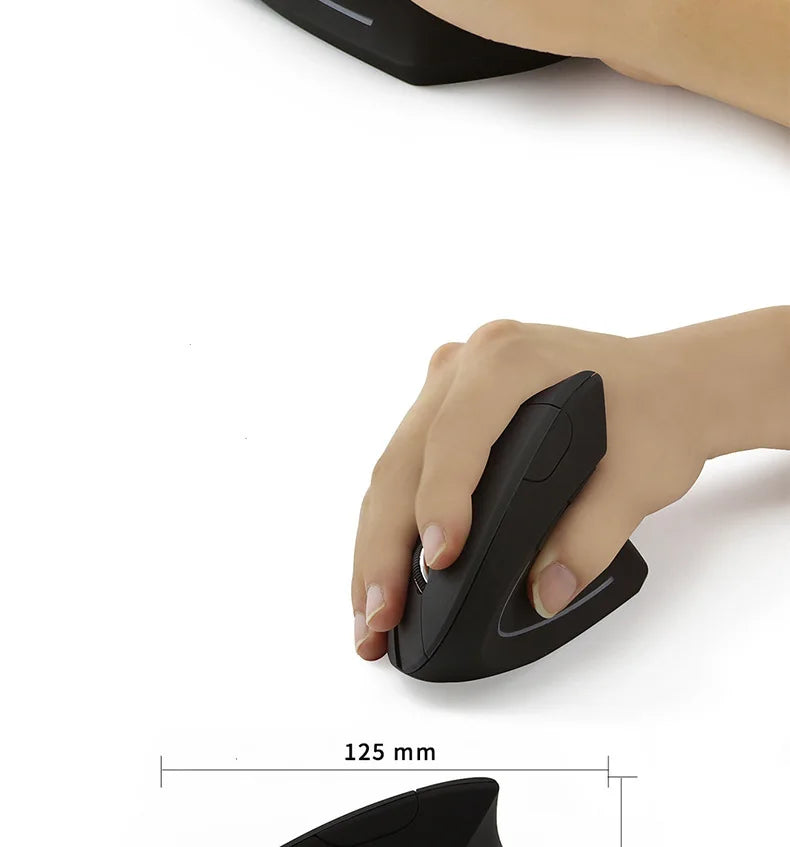 Bärbar trådlös USB- och Bluetooth-gamingmus