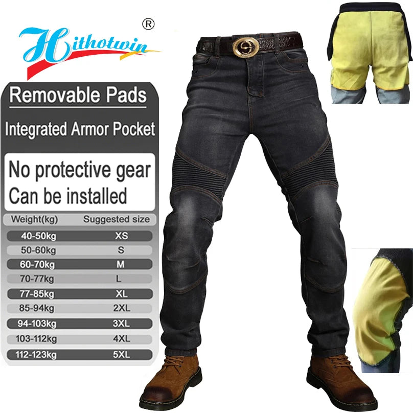 Kevlar Motorcykelbyxor Unisex
