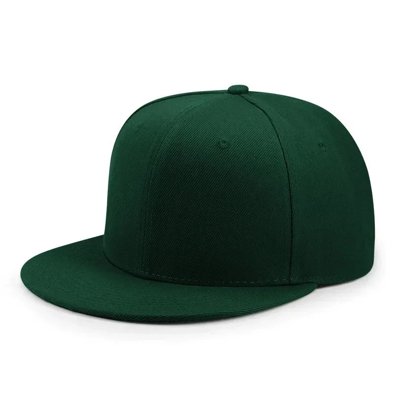 Big Bone Man Plus Size 64cm Baseball Caps Adult Flat Peak Hip Hop Fitted Hat Men Women Large Size Snapback Cap Size 60cm 62cm