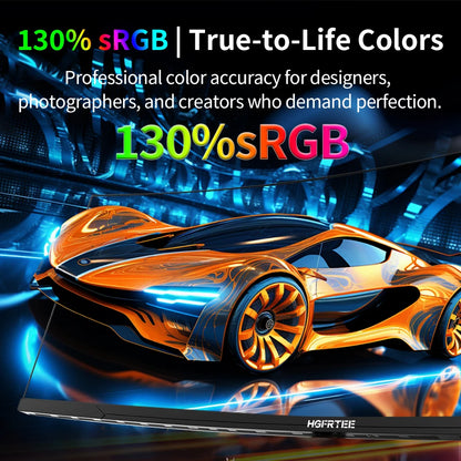 HGFRTEE B340Q Kurvig Gaming-skärm 34" WQHD – VA 3440x1440 165Hz 1500R 21:9 HDR 1ms Matt Yta HDMI