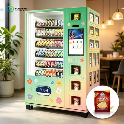 Smart kylmaskin för drycker och snacks