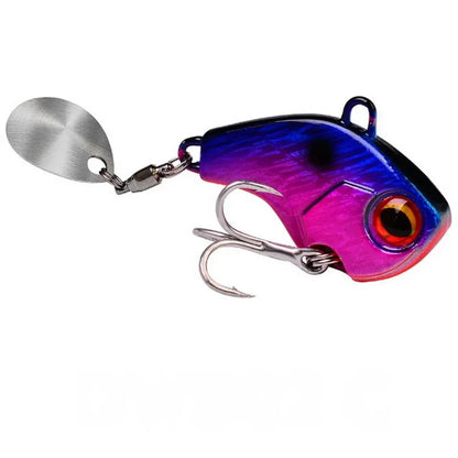 Fishing Lures Wobble Rotating Metal Vib Vibration Bait Winter Fishing 6g 15g 28g Artificial Hard Baits Spinner Spoon Lure