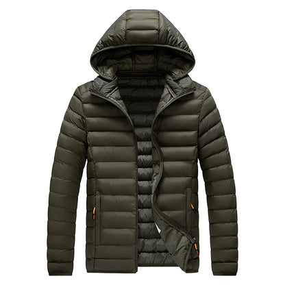 Vinterparkas Herr – Vattentät, varm, löstagbar huva, S–8XL, 11 färger