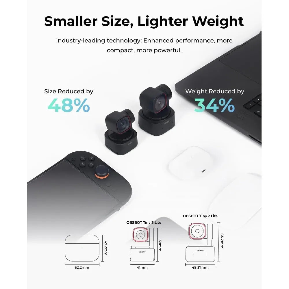 USB-webbkamera för streaming – 4K-variant