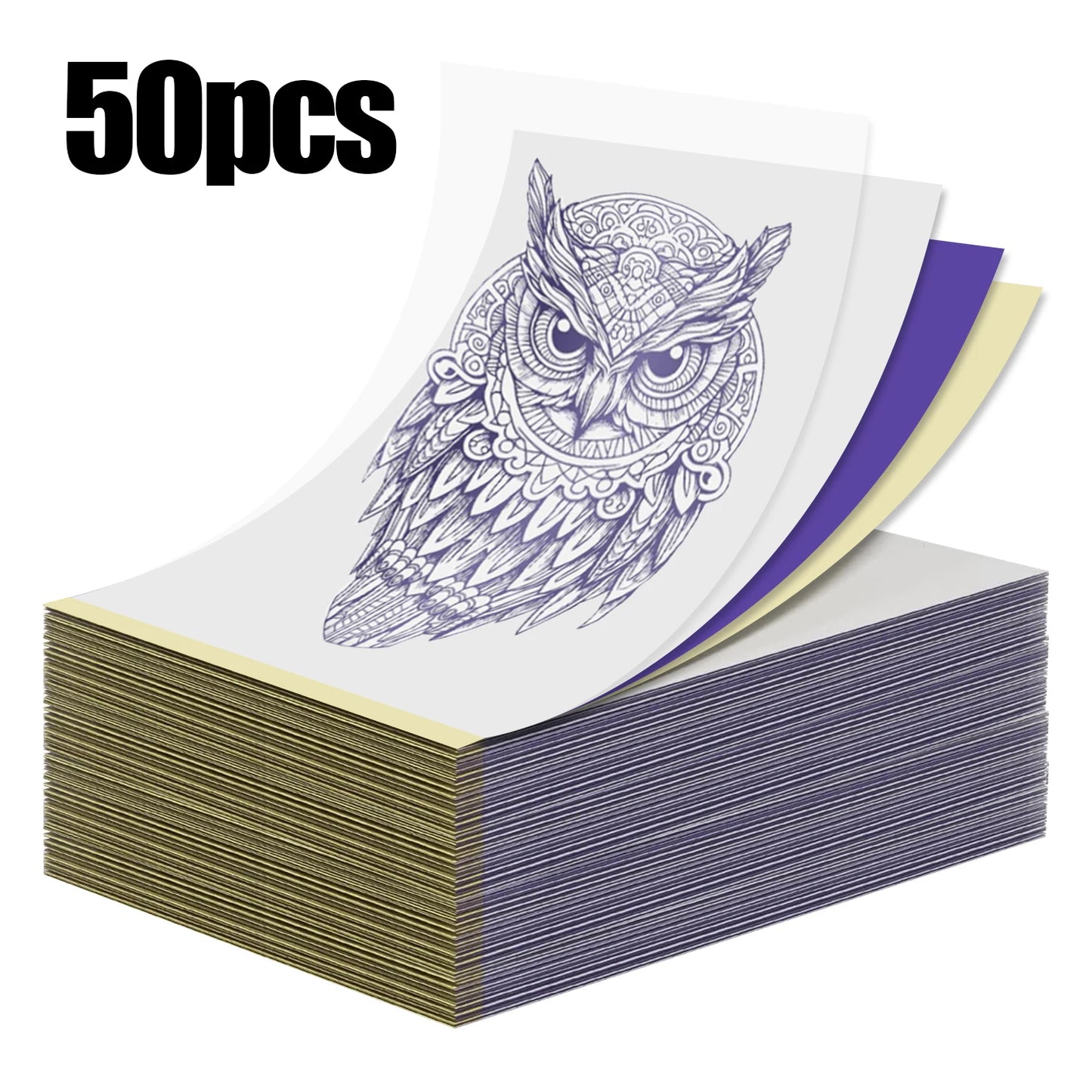 Wireless Tattoo Printer Bluetooth Tattoo Stencil Thermal Transfer Machine with 10 Transfer Paper Compatible with Smartphone & PC