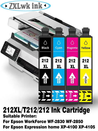 212 212XL T212 Bläckpatron kompatibel med Epson