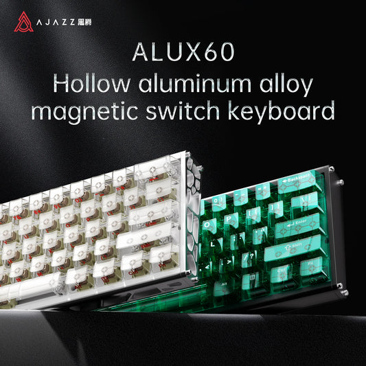 AJAZZ ALUX60 gamingtangentbord med magnetiska brytare och Rapid Trigger