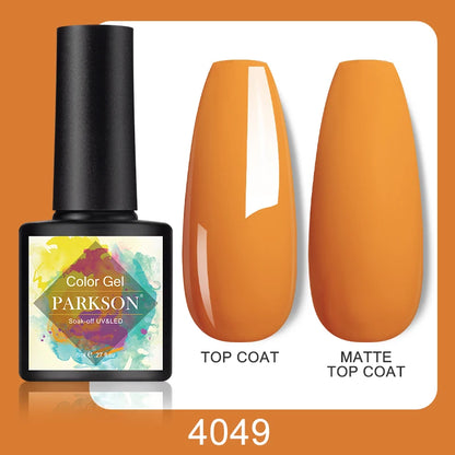 Parkson No Wipe Top Base Coat Nail Gel polish Design Enhancer Varnish Semi Permanent Soak Off UV LED Nail Art Tool