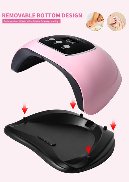 LIMEGIRL Nail UV Dryer Machine Professional 24 LED UV Manicure Lamp Home Use Nail Lamp For Drying Polish Varnish With USB Cable