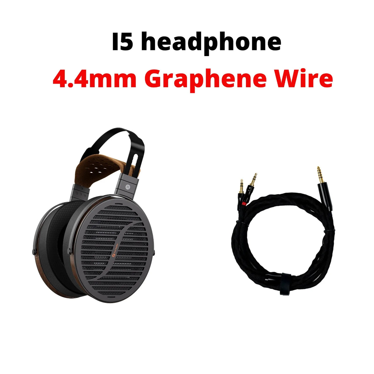 Fosi Audio i5 öppna over-ear-hörlurar med 97 mm planmagnetiska element