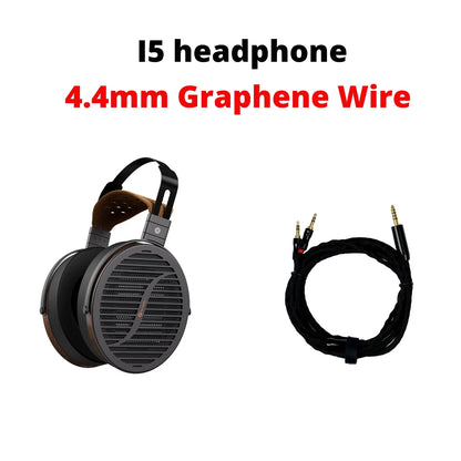 Fosi Audio i5 öppna over-ear-hörlurar med 97 mm planmagnetiska element