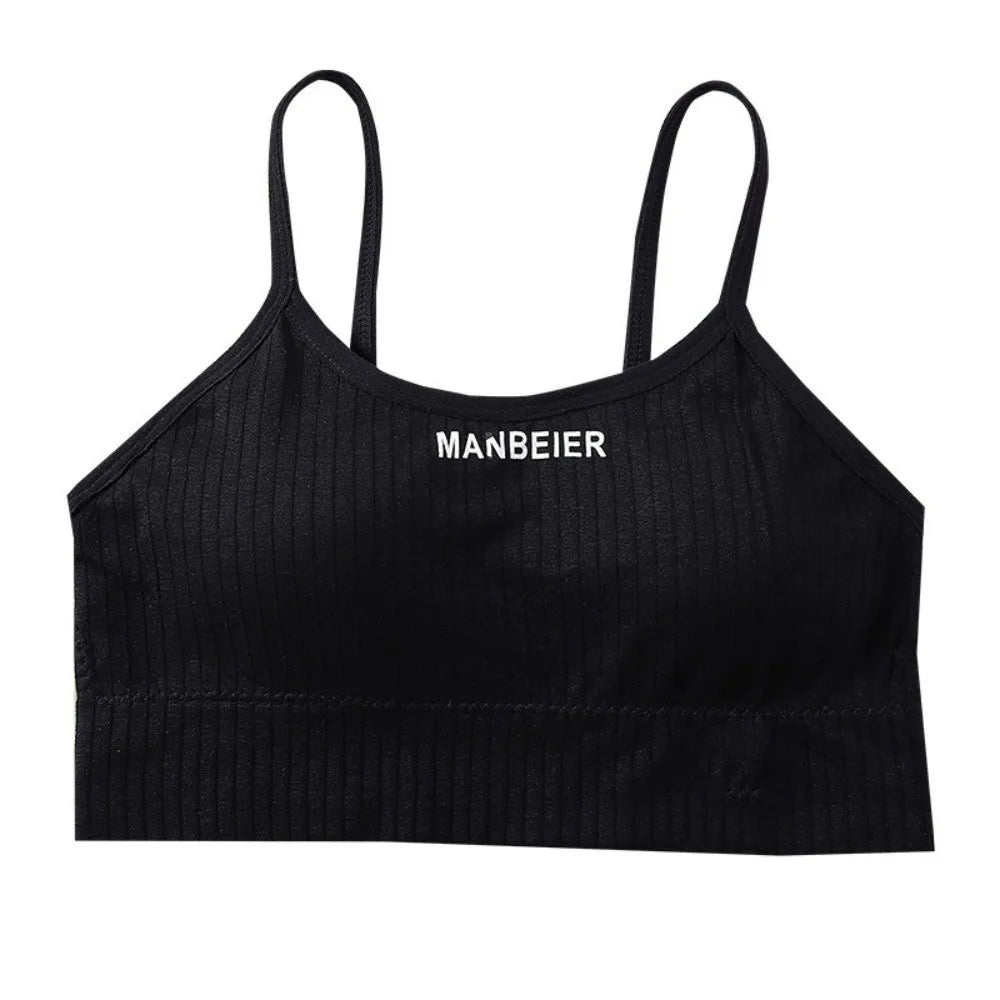 Sweet Lingerie Wireless Bra Simple Elastic Brassiere for Women Underwear Seamless Bras Yoga