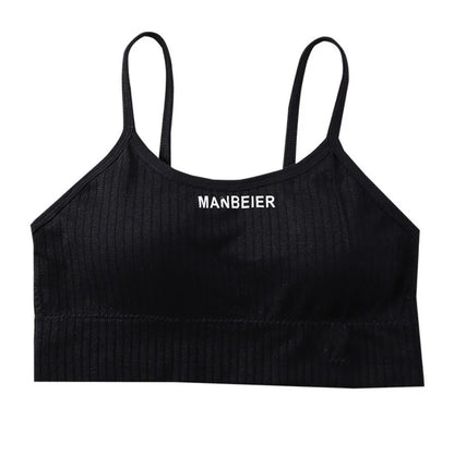 Sweet Lingerie Wireless Bra Simple Elastic Brassiere for Women Underwear Seamless Bras Yoga