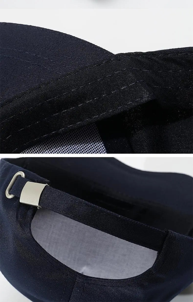 Anpassningsbar Keps Eget Logotryck Brodyr – 14 Färger Polyester/Bomull Justerbar Unisex Fri Design Gratis Tryck Profilkläder