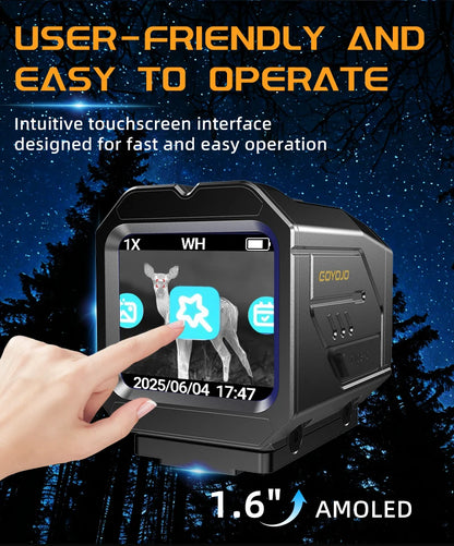 GOYOJO GPS213 Värmekamera Mörkerseende 256x192