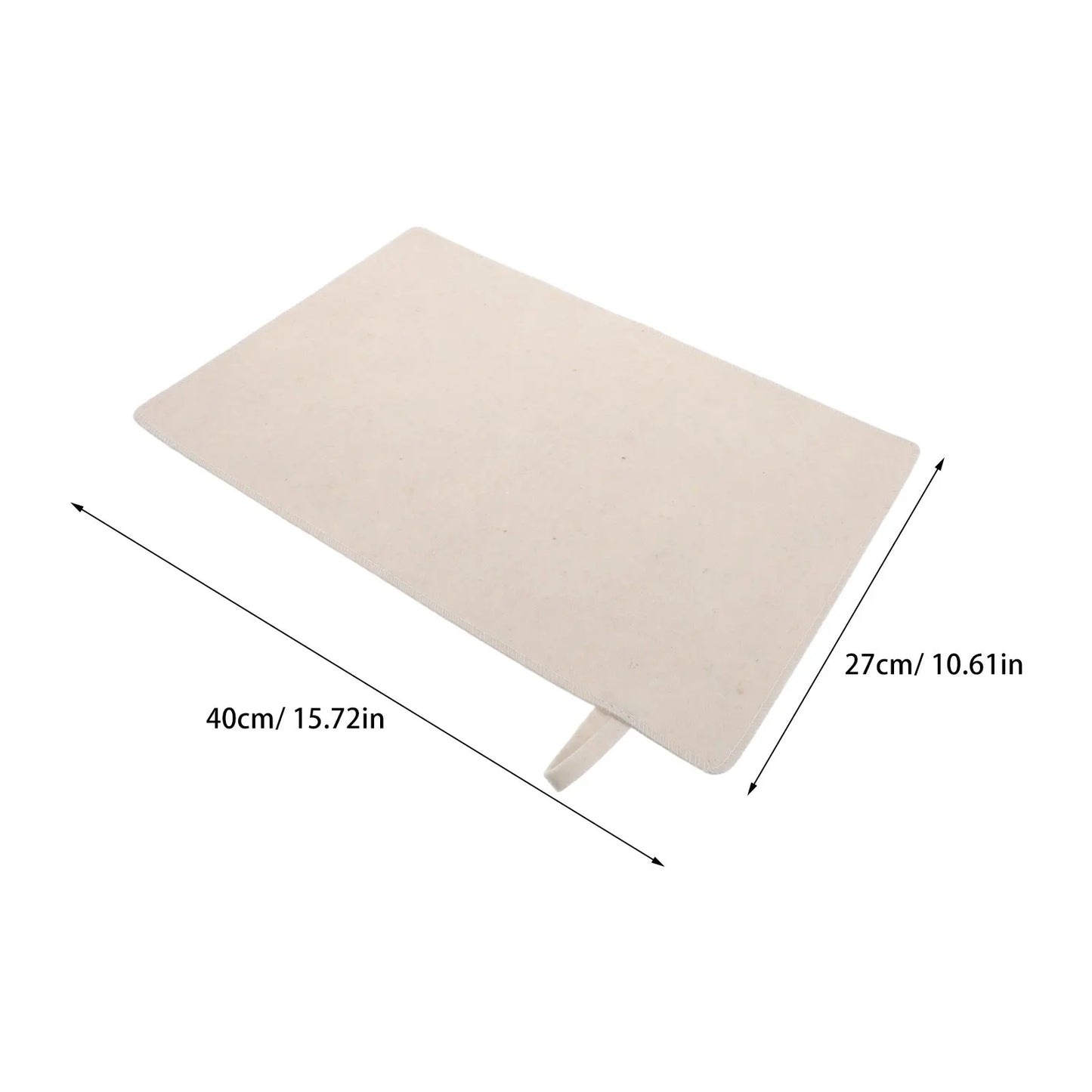 2Pcs Felt Sauna Mat Cushion Heat Insulation Hot Spring Bath Mat Sweat Absorbent Sauna Seat Cover for Spa Shower Room
