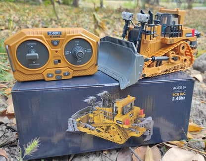 Oike 4WD Radiostyrd Grävmaskin Dumpare Bulldozer RC-bil