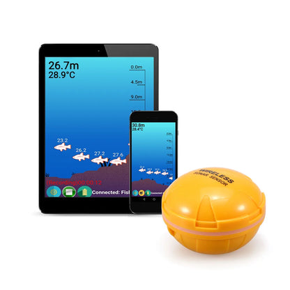 FindFish Wireless Fish Finder Sonar Sensor Echo Sounder for Fishing - New Technology in Portable Aquatic Exploration Devices