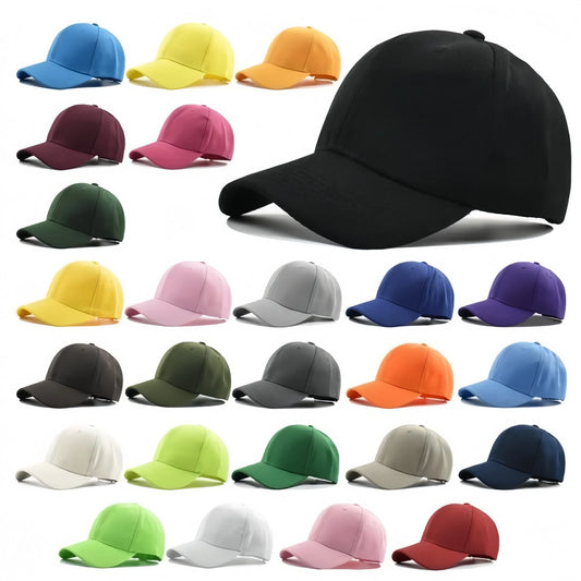 2026 New 1PC multiple colors unisex all season fashionable sun shading hip-hop solid color baseball cap