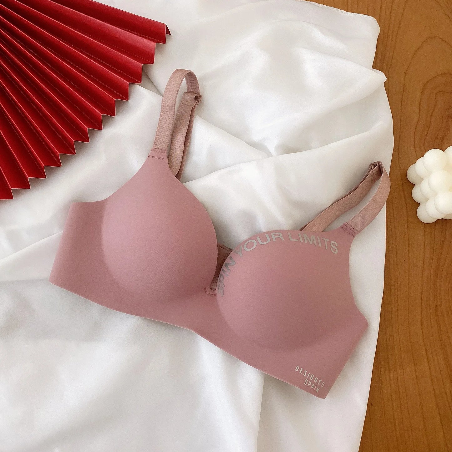 Dam Sömlös Blomtryckt BH – Push-up Trådlös Samlande Bralette 2026, 8 Färger S–XXL