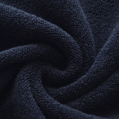 1/5/10pcs Black Cotton Towels Cover 34x74cm/70x140cm Embroidered Hotel Quality Bath Towel for Adults Christmas Gift Face Towels