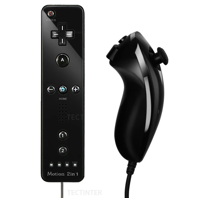 2 in 1 Wireless Controller For NS Wii Gamepad Set Motion Plus Remote Controller Joypad for NS Wii Games Control Accessories