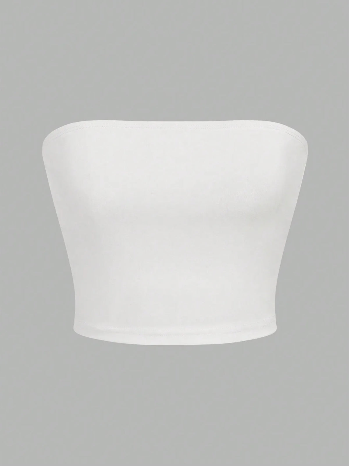 Axelbandslösa tubtoppar dam – 3-pack korta toppar, XS–XL