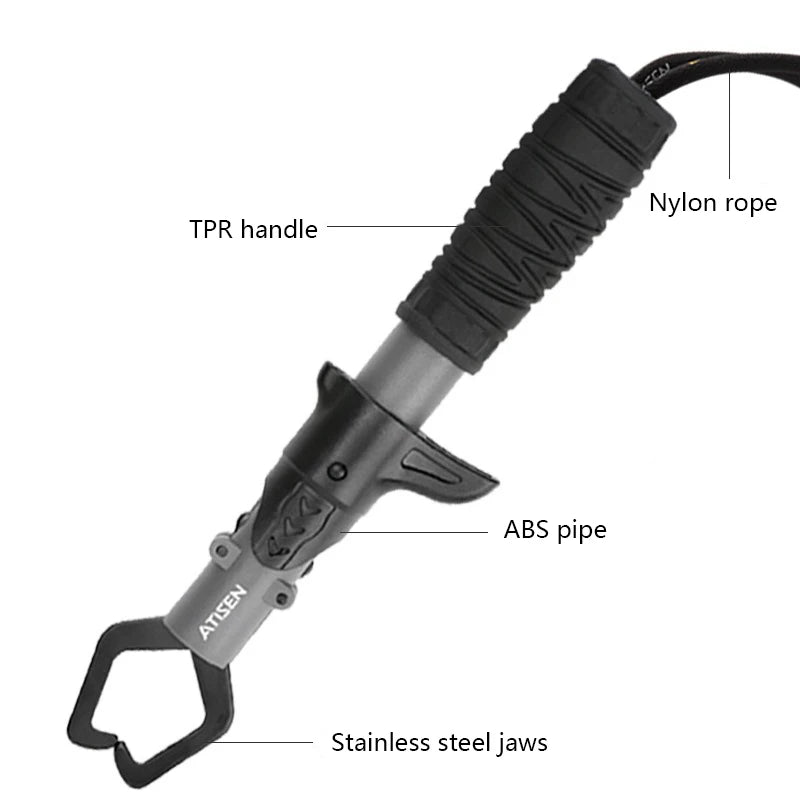 Fishing Pliers + Small Fish Grips ABS Multifunctional Tool Outdoor Portable Lure Pliers