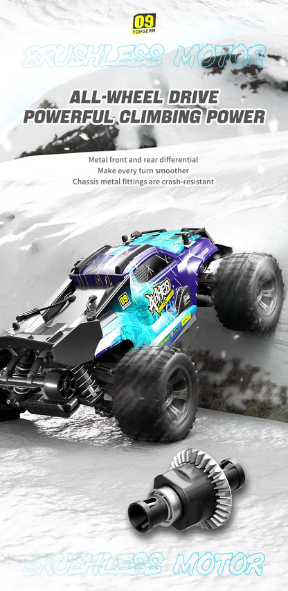 Teeggi 1:16 RC-bil 4WD 7.4V