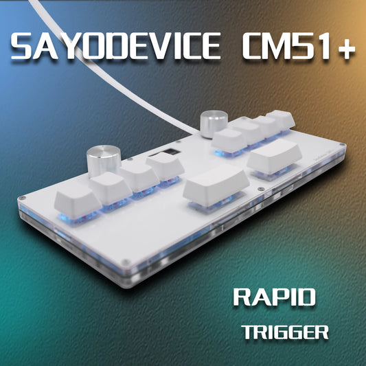 CM51 SayoDevice OSU DJ MAX Mekaniskt Minitangentbord