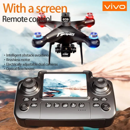 ZFR E55 Drone Mini Dual Camera 8K Aerial HD Profesional Helicopter GPS Positioning Avoidance Bushless Motor Drone UAV