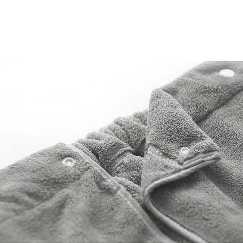 Wearable Men Bath Towel Soft Microfiber Bathrobe With Magic Pocket For Adults Gym Beach Sauna Spa Swimming Running Towel