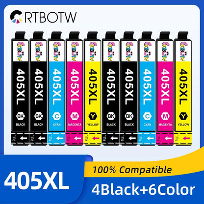 405XL 405 XL Bläckpatron Kompatibel för Epson Workforce
