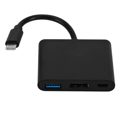 USB-C 3-i-1-hubb med HDMI, USB 3.0 och PD
