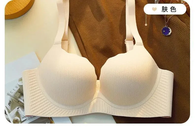 2026 New Push Up Bra for Small Chest  Ultra Thick 6CM Padded No Steel Ring Comfortable & Sexy Lift Lingerie for Flat Chest Women
