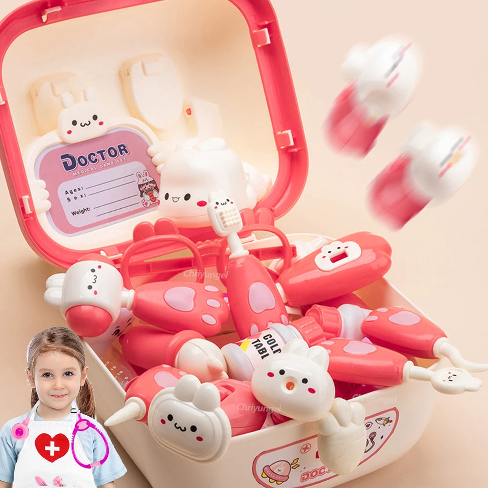 Doctor Toys for Kids 43/40/31PCS  Role Play Kit Medical Toys Hospital Nurse Dentist Educational Toy Gift for Boys Girls