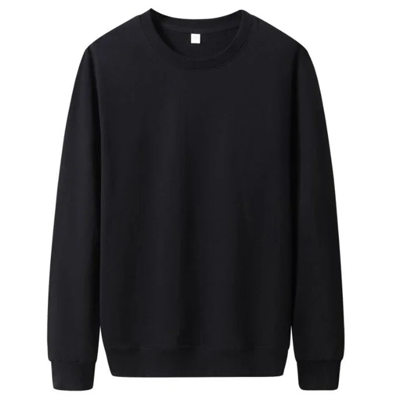 Men's Fashionable Thin Solid Color Pullover Hoodie for Autumn Casual Street Style Ideal Wear