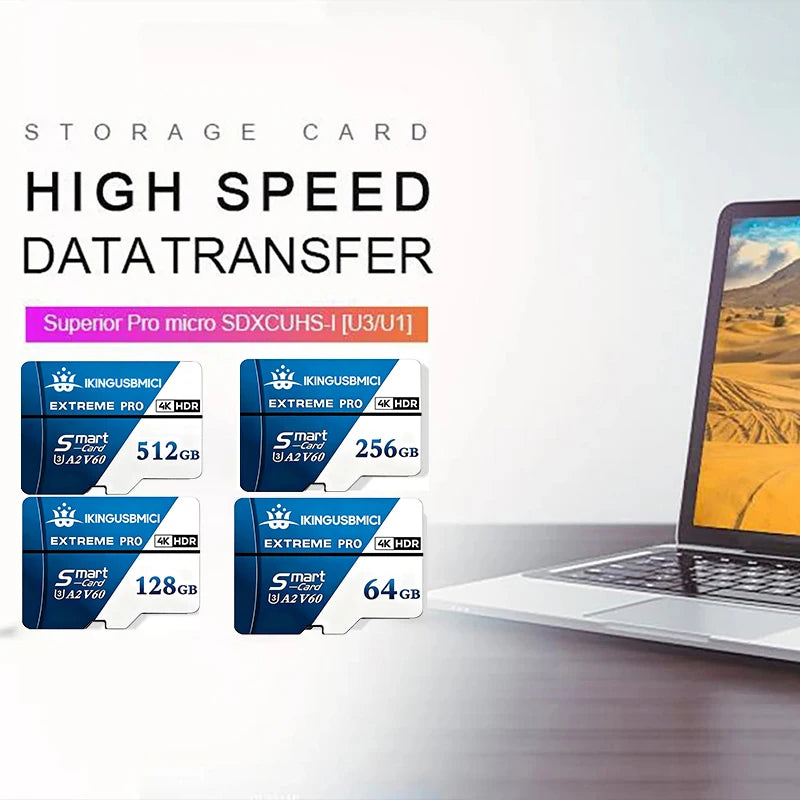 EVO PLUS Pro 512GB Endurance 256GB A2 U3 4K Micro SD 128GB Micro SD Card SD/TF Flash Card U3 A2 64GB 512GB Memory Card