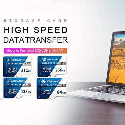 EVO PLUS Pro 512GB Endurance 256GB A2 U3 4K Micro SD 128GB Micro SD Card SD/TF Flash Card U3 A2 64GB 512GB Memory Card
