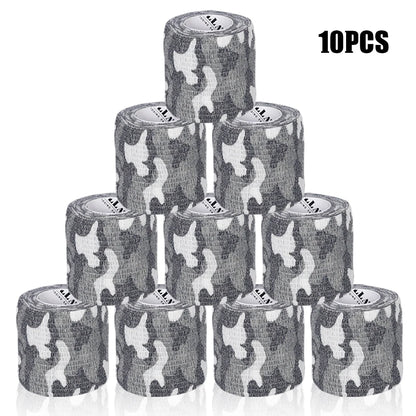 16/10/3PCS Tattoo Grip Bandage Colorful Self Adhesive Wrap 5cm X 4.5m Non Slip Handle Tape Tattoo Machine Grip Cover Supplies