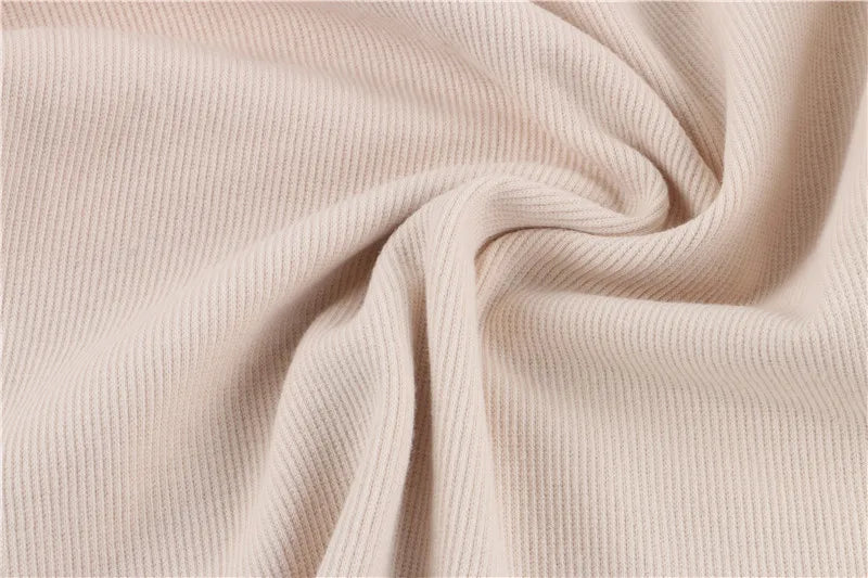 Cross-border foreign trade new autumn and winter bra long sleeve knit hoodie women's Europe and the United States single top