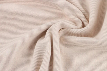 Cross-border foreign trade new autumn and winter bra long sleeve knit hoodie women's Europe and the United States single top