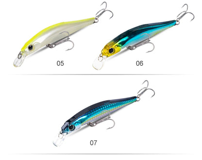 Artist FR Silence Sinking Minnow Fishing Lures 80mm 105mm Jerkbaits Good Action Wobblers High Quality Hard Baits Sea Bass
